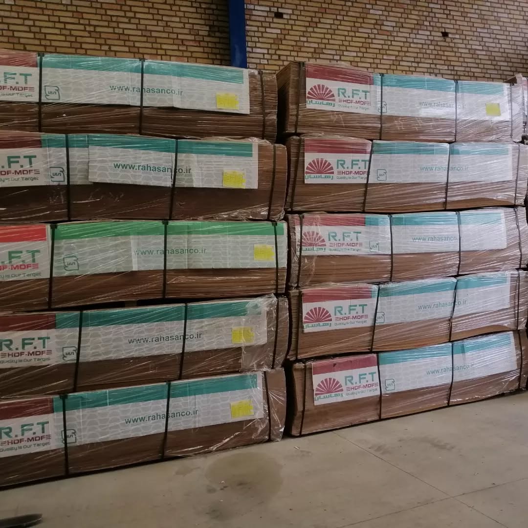 خرید و فروش ام دی اف خام 5 میل رهاسان